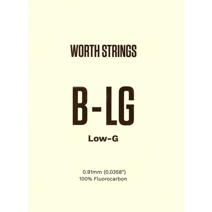 Worth Strings Einzelsaite Fluoro-Carbon Tenor Low-G (B-LG)