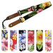 Aria Ukulele-Gurt mit Hibiskus-Dekor Übersichtsbild verschiedener Varianten