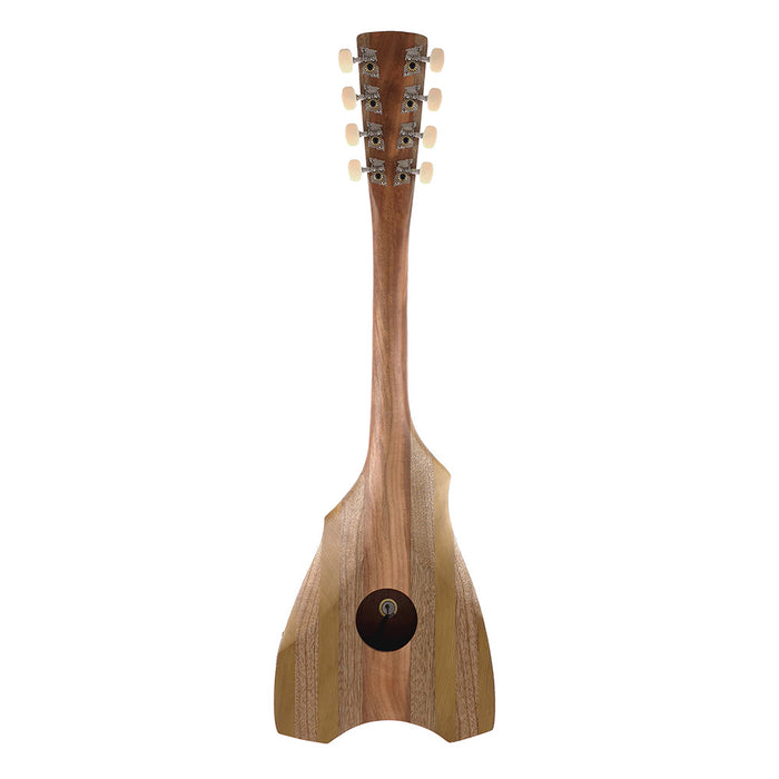 Asonu Traditional Tahitian 8-String Ukulele #24061503 back
