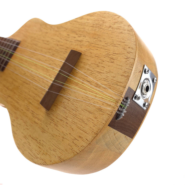 Asonu Bell Shape 6-String Ukulele #241030-03 Tonabnehmer