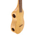 Asonu Bell Shape 6-String Ukulele #241030-04 hinten links