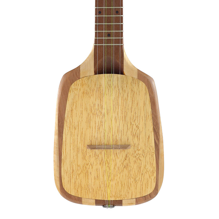 Asonu Tahitian 6-String Lingue/Mahogany Ukulele detail