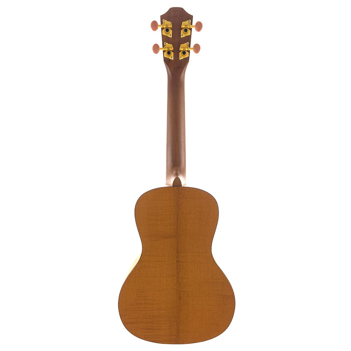 Baton Rouge rECO Series Fichte/Riegelahorn Konzert Ukulele (UTM-C) Rückseite