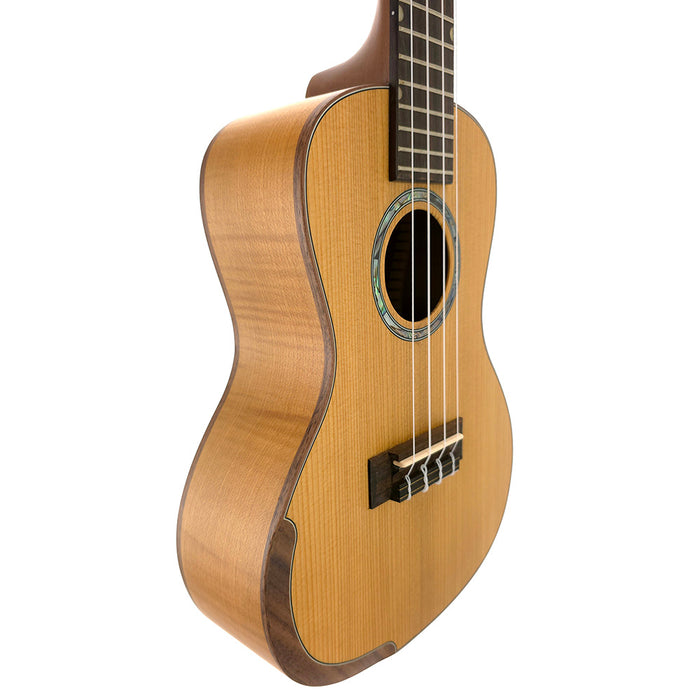 Baton Rouge rECO Series Fichte/Riegelahorn Konzert Ukulele (UTM-C) links