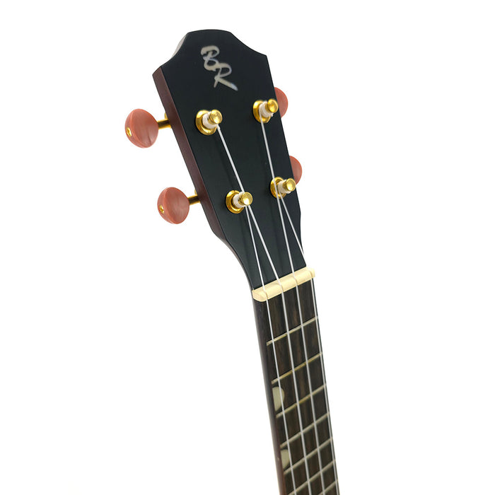 Baton Rouge rECO Series Fichte/Riegelahorn Tenor Ukulele (UTM-T) Kopfplatte