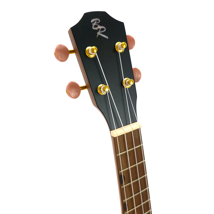 Baton Rouge rECO Series Fichte/Erle Konzert Ukulele (UTA-C) Kopfplatte