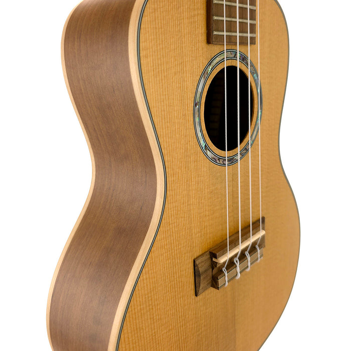 Baton Rouge rECO Series Fichte/Erle Konzert Ukulele (UTA-C) Detail