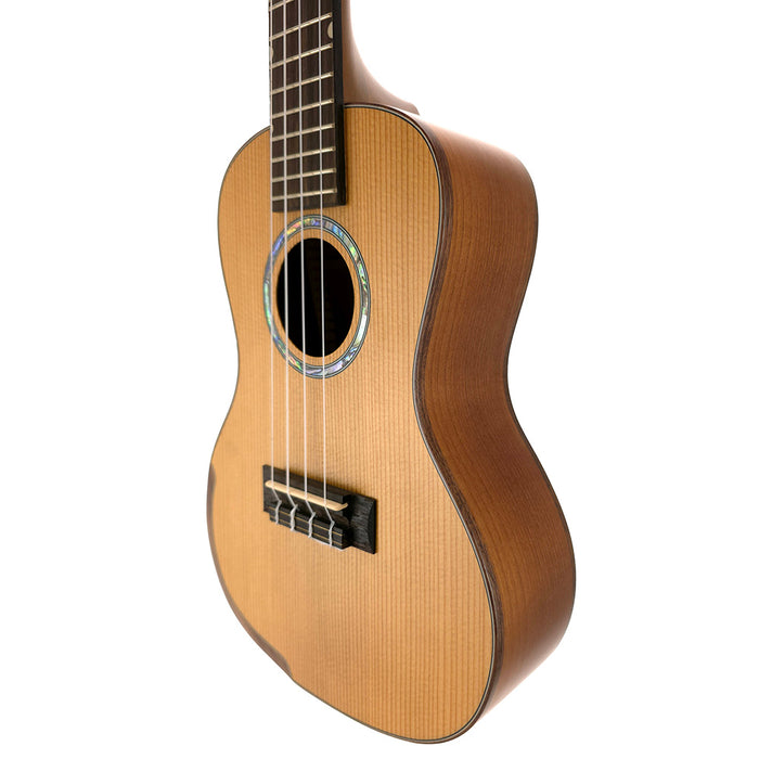 Baton Rouge rECO Series Fichte/Kirsche Konzert Ukulele (UTC-C) rechts