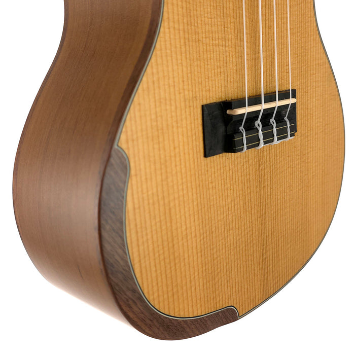 Baton Rouge rECO Series Fichte/Elsbeere Konzert Ukulele (UTW-C) Armrest