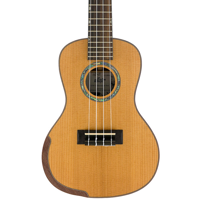 Baton Rouge rECO Series Fichte/Elsbeere Konzert Ukulele (UTW-C) Decke