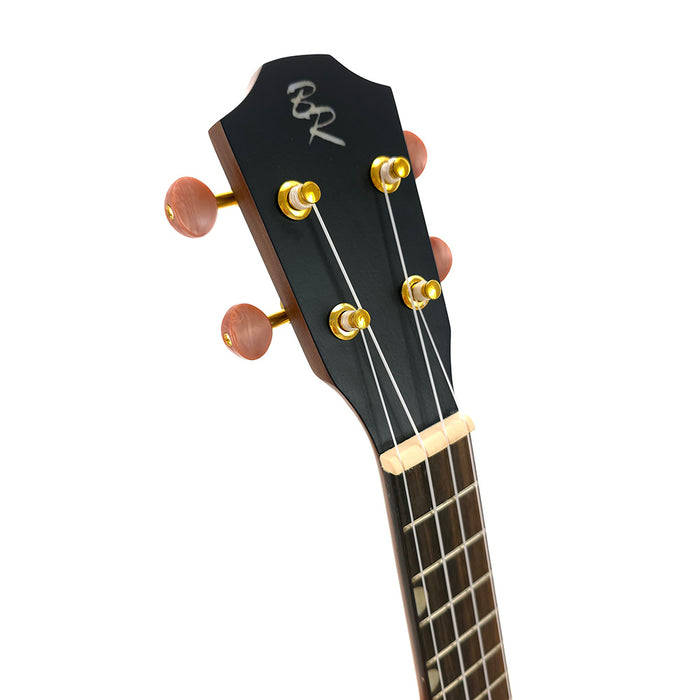 Baton Rouge rECO Series Fichte/Elsbeere Konzert Ukulele (UTW-C) Kopfplatte