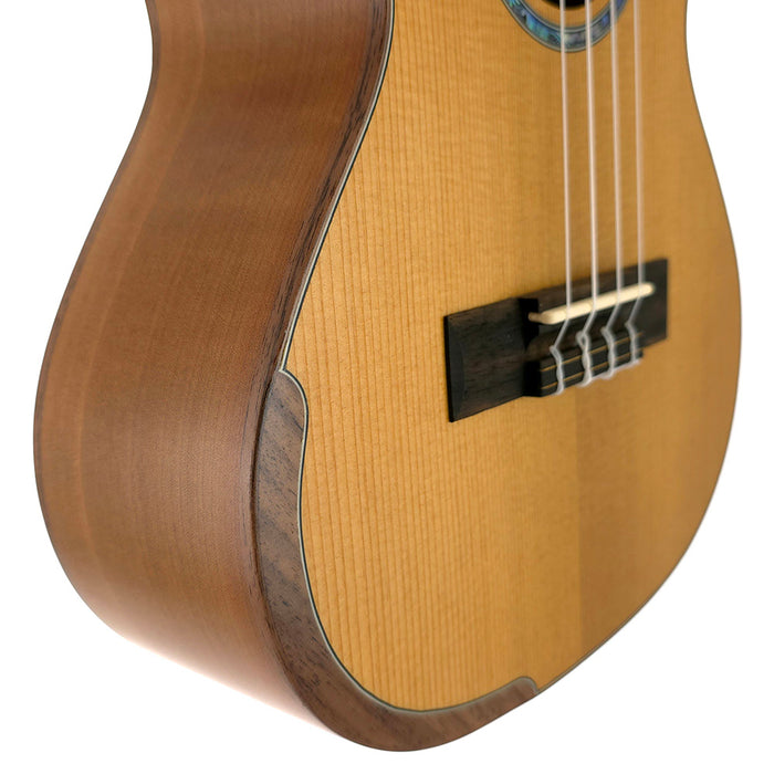 Baton Rouge rECO Series Fichte/Elsbeere Tenor Ukulele (UTW-T) Armrest