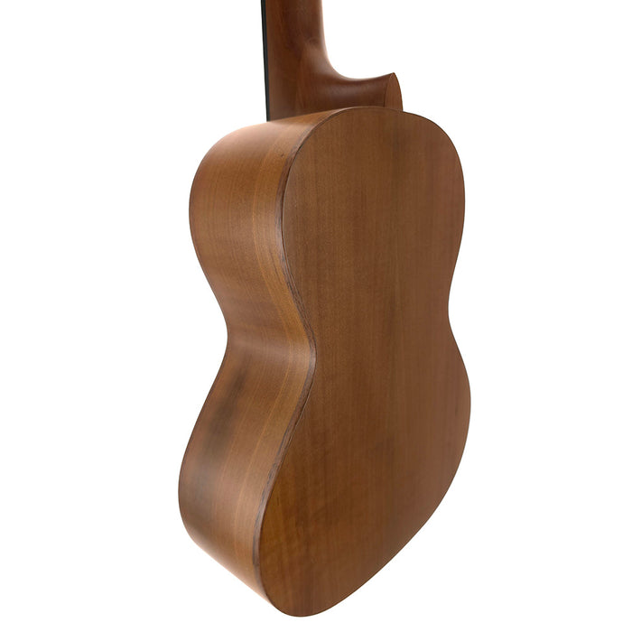 Baton Rouge rECO Series Fichte/Elsbeere Tenor Ukulele (UTW-T) hinten links