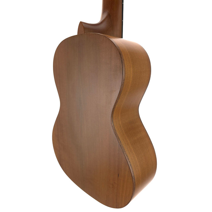 Baton Rouge rECO Series Fichte/Elsbeere Tenor Ukulele (UTW-T) hinten rechts