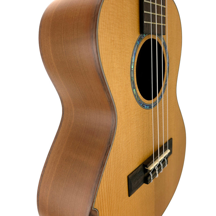 Baton Rouge rECO Series Fichte/Elsbeere Tenor Ukulele (UTW-T) Detail