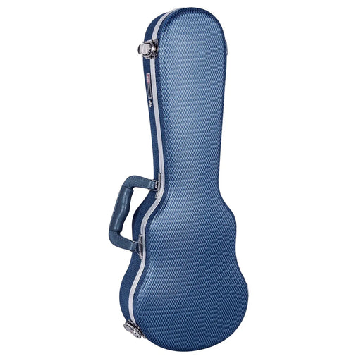 Crossrock ABS Case Hartschalenkoffer für Bariton Ukulele (Blau)