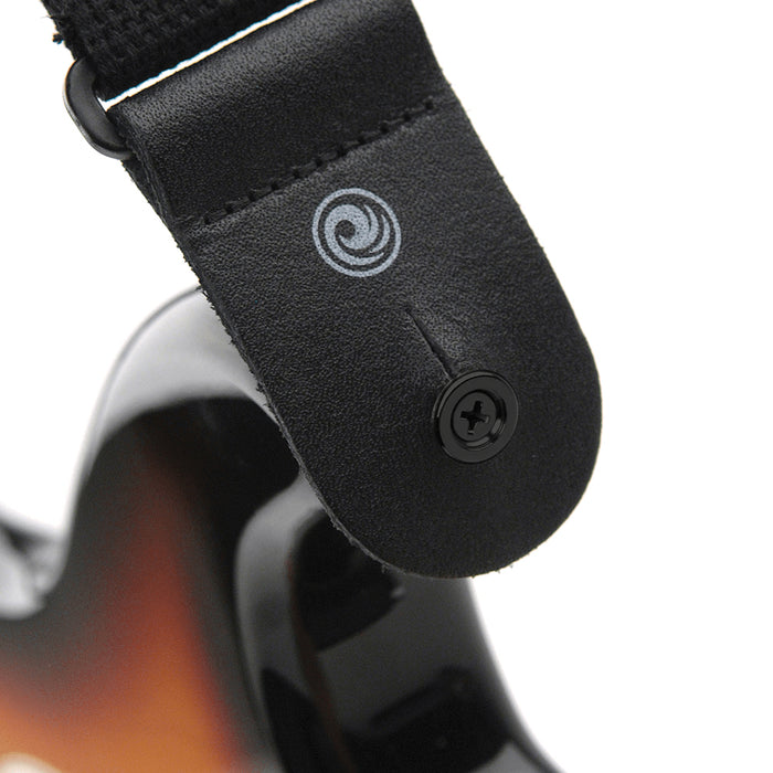 D'Addario Solid Brass End Pin Schwarz