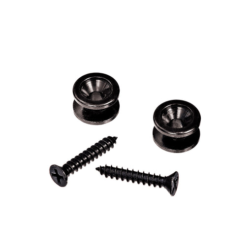 D'Addario Solid Brass End Pin Schwarz