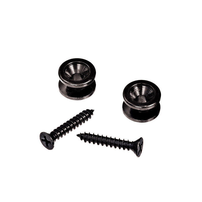 D'Addario Solid Brass End Pin Schwarz