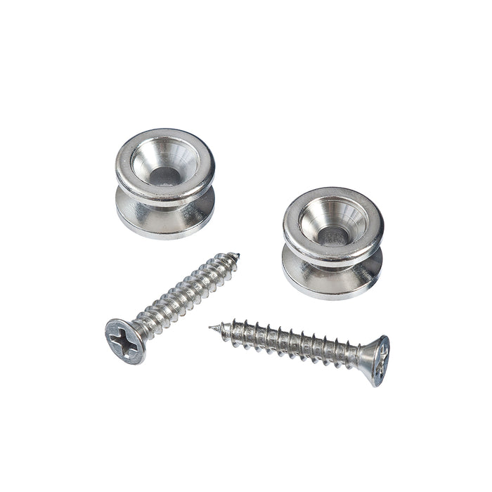 D'Addario Solid Brass End Pin Chrome