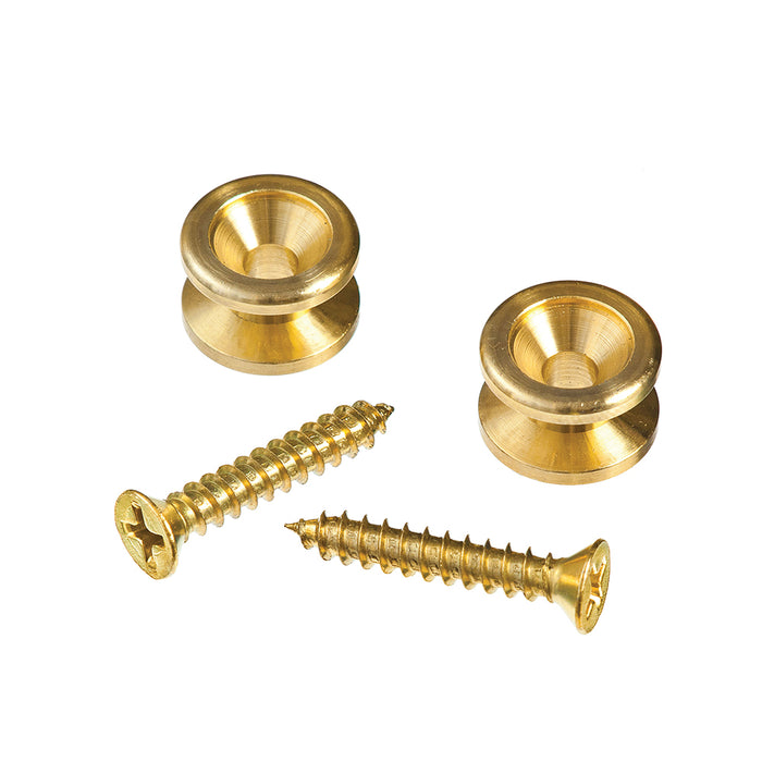 D'Addario Solid Brass End Pin Gold