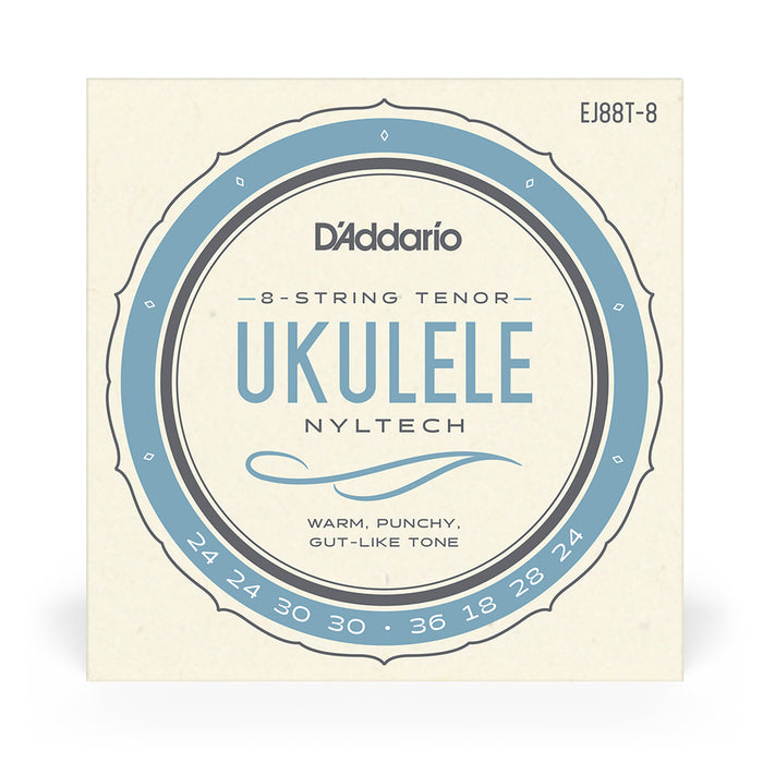 D'Addario Nyltech Saitensatz 8-String Tenor EJ88T-8
