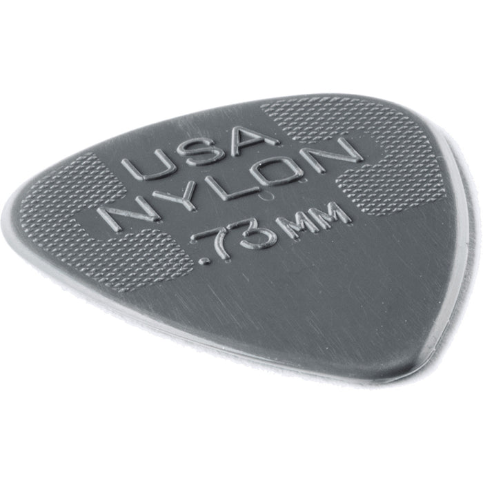 Dunlop Standard Nylon Plektrum 0,73mm (12er Pack) Detail