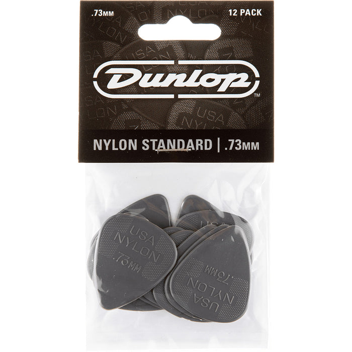 Dunlop Standard Nylon Plektrum 0,73mm (12er Pack)