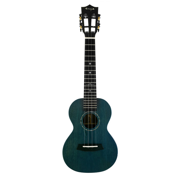 Enya MAD Blue/PETROL Solid Mahogany Tenor Ukulele +EQ (EUT-MAD BL EQ) #2407143