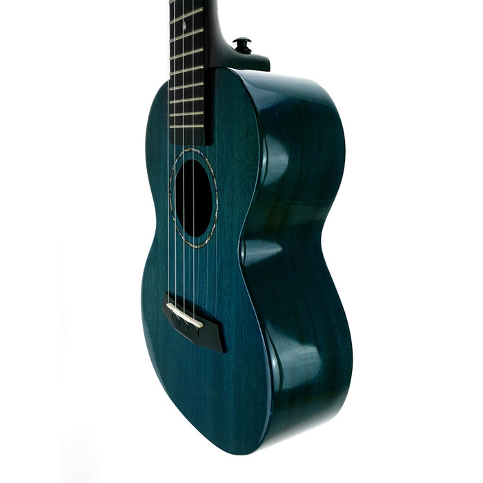 Enya MAD Blue/PETROL Solid Mahogany Tenor Ukulele +EQ (EUT-MAD BL EQ) #2407143