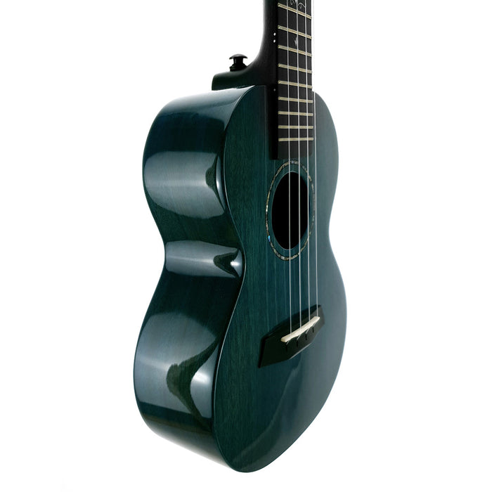 Enya MAD Blue/PETROL Solid Mahogany Tenor Ukulele +EQ (EUT-MAD BL EQ) #2407143