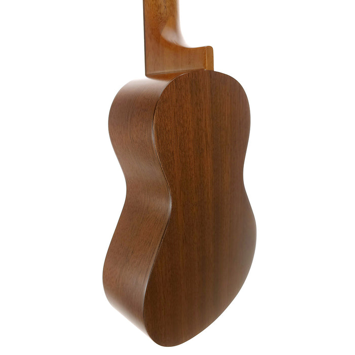 Famous Mahogany Konzert Ukulele FC-1G hinten links