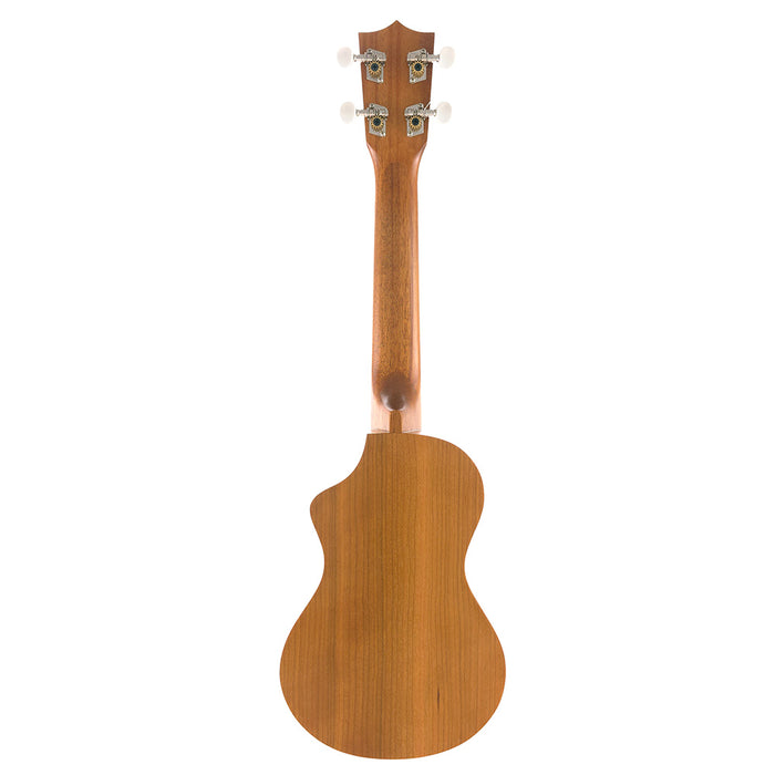 Famous American Cherry Soprano Longneck Ukulele FLS-11GC Rückseite
