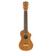 Famous American Cherry Soprano Longneck Ukulele FLS-11GC