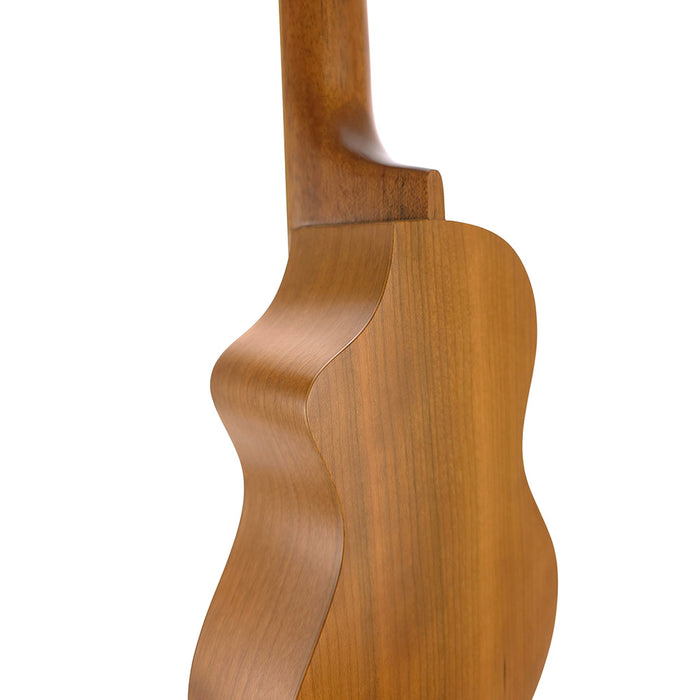 Famous American Cherry Soprano Longneck Ukulele FLS-11GC rechts