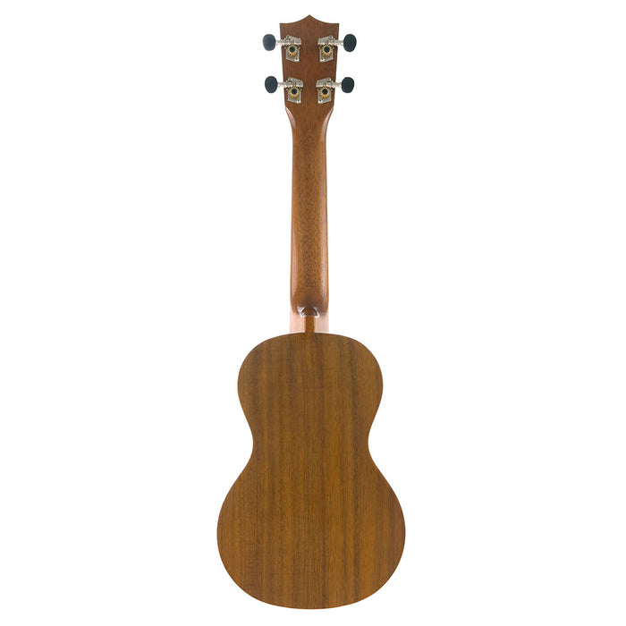 Famous Hawaiian Koa Soprano Longneck Ukulele FLS-2G Rückseite