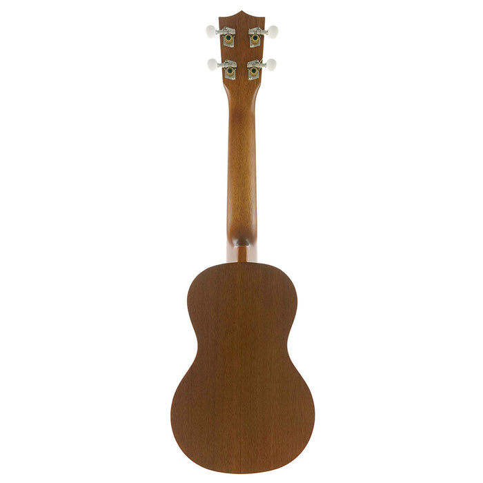 Famous Mahogany Soprano Longneck Ukulele FLS-60 Rückseite