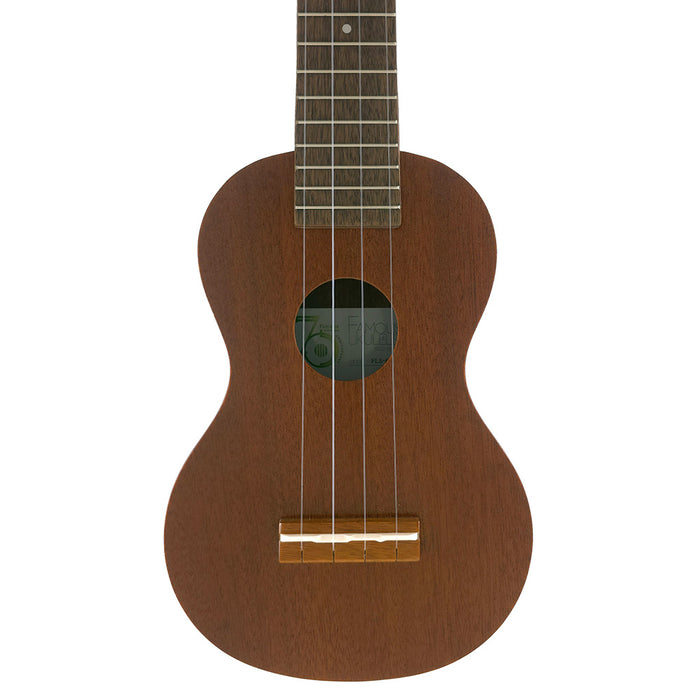 Famous Mahogany Soprano Longneck Ukulele FLS-60 Decke