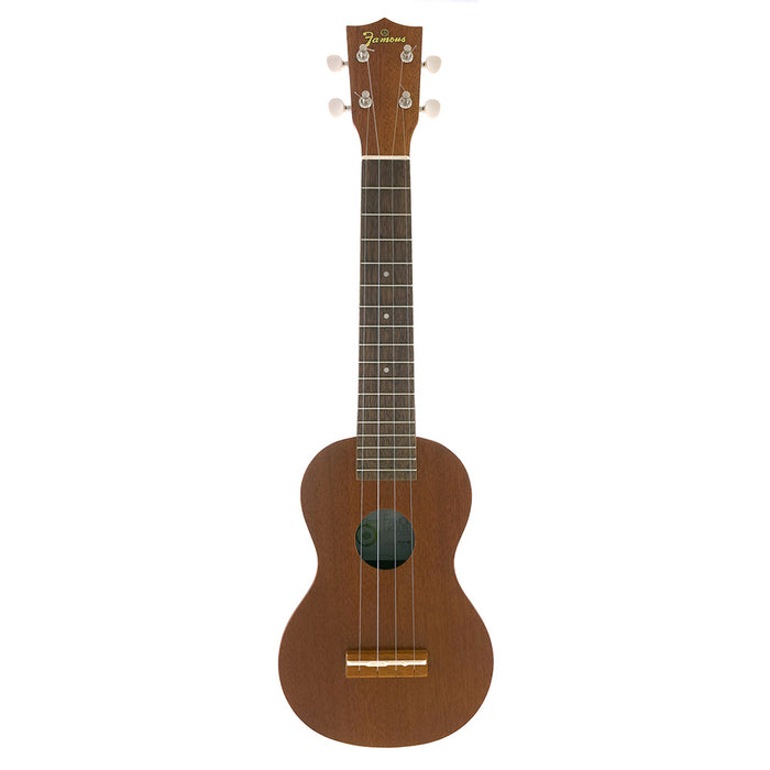 Famous Mahogany Soprano Longneck Ukulele FLS-60