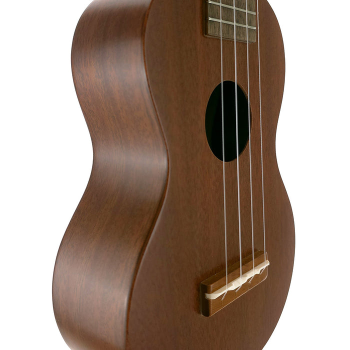 Famous Mahogany Soprano Longneck Ukulele FLS-60 Detail