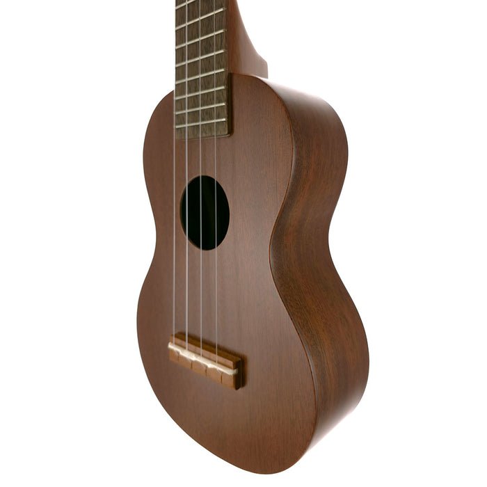 Famous Mahogany Soprano Longneck Ukulele FLS-60 rechts