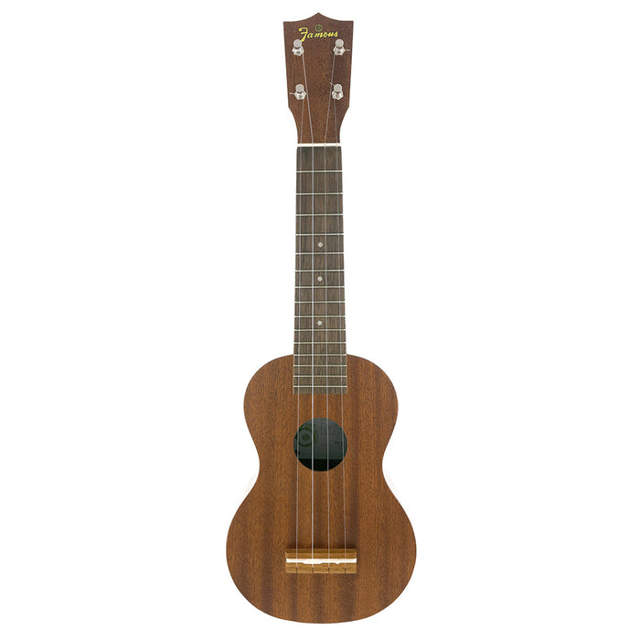 Famous Mahogany Soprano Ukulele FS-1