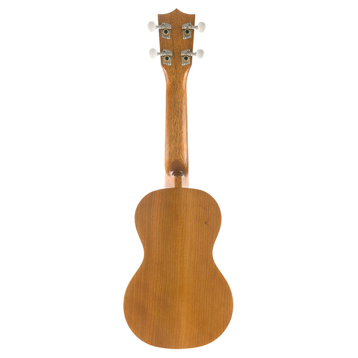 Famous American Cherry Soprano Ukulele FS-11G Rückseite