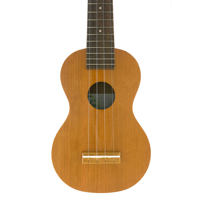 Famous American Cherry Soprano Ukulele FS-11G Decke