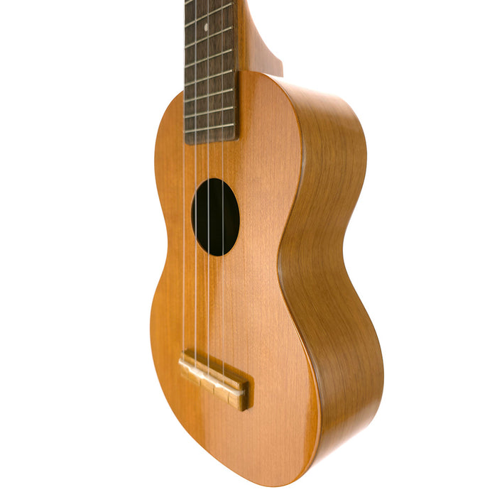 Famous American Cherry Soprano Ukulele FS-11G rechts