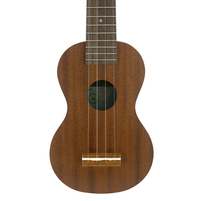 Famous Mahogany Soprano Ukulele FS-1G Decke