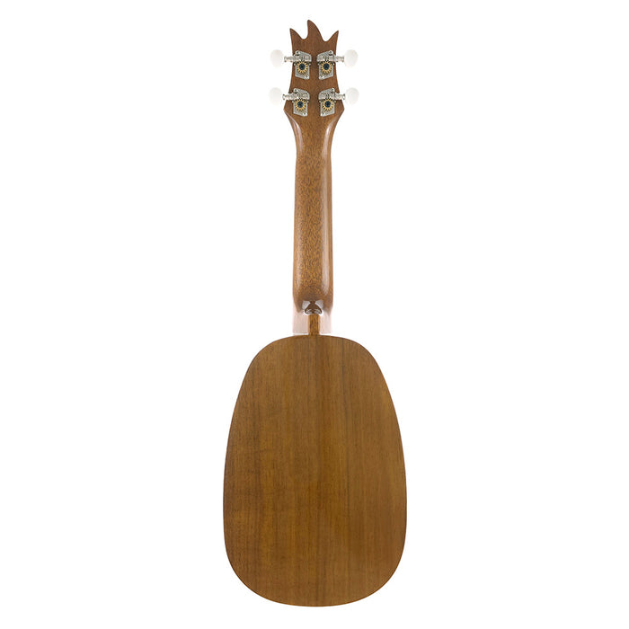 Famous Koa Soprano Pineapple Ukulele FS-4PG Rückseite