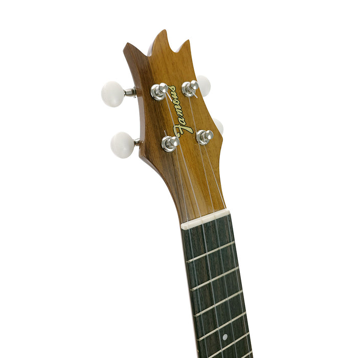 Famous Koa Soprano Pineapple Ukulele FS-4PG Kopfplatte