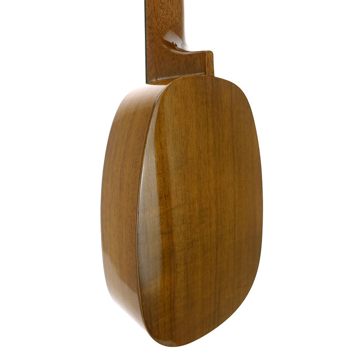 Famous Koa Soprano Pineapple Ukulele FS-4PG hinten links