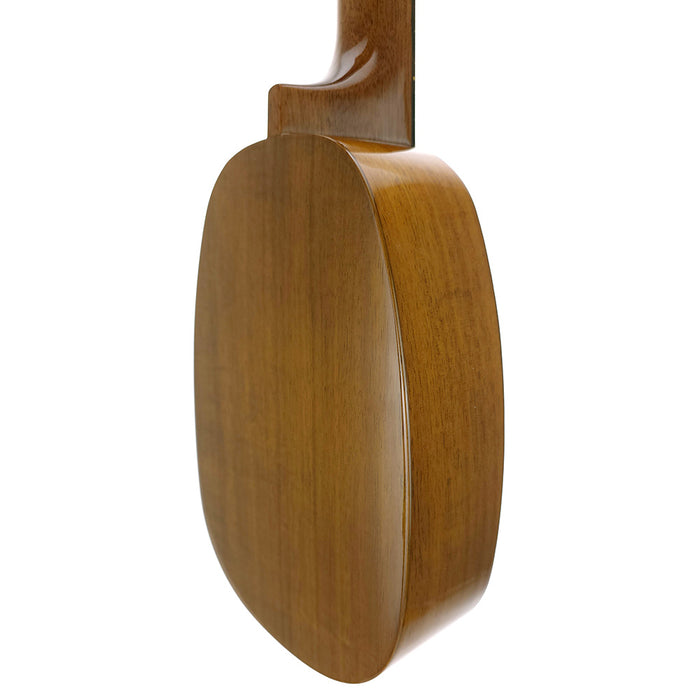 Famous Koa Soprano Pineapple Ukulele FS-4PG hinten rechts